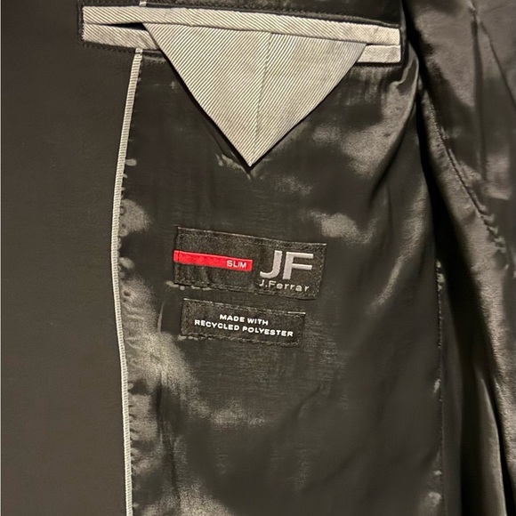 J. Ferrar Ultra Comfort Mens Stretch Fabric Slim Fit Suit Jacket 44R - Picture 8 of 8